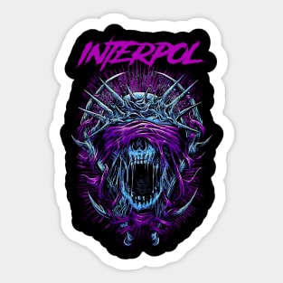 INTERPOL BAND Sticker